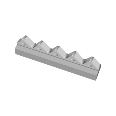 ROTOR KNIFE HOLDER- NO RADIUS