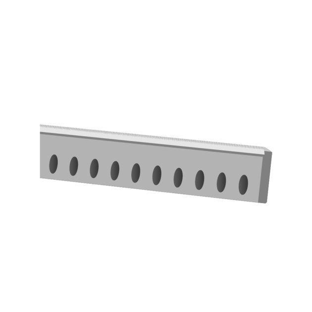 CROSS CUTTER TOP WITH SERRATED EDGE