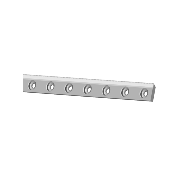 CROSS CUTTER BOTTOM WITH SERRATED EDGE