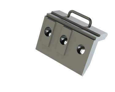 CLAMPING PART WELDED - RIGHT