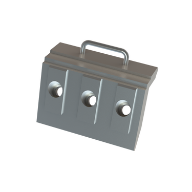 CLAMPING PART WELDED - MIDDLE